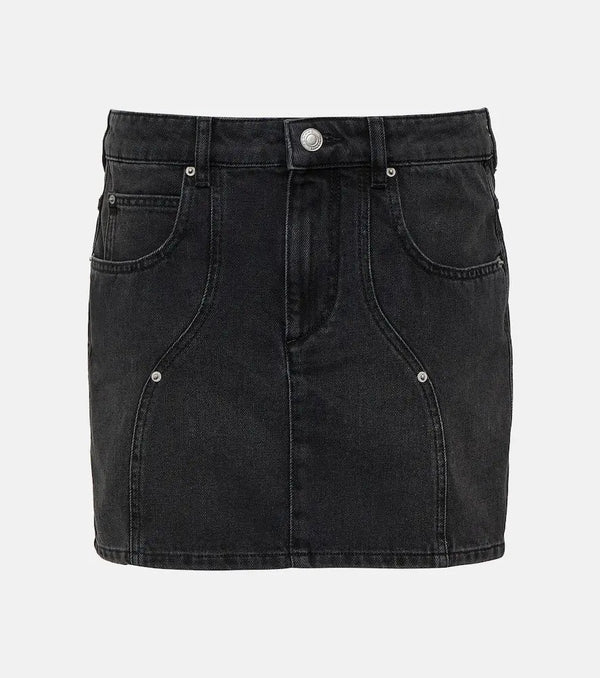 Marant Etoile Vesna denim miniskirt | LYBSTORE