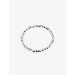 Maria Black Forza medium white rhodium-plated 925 sterling-silver bracelet