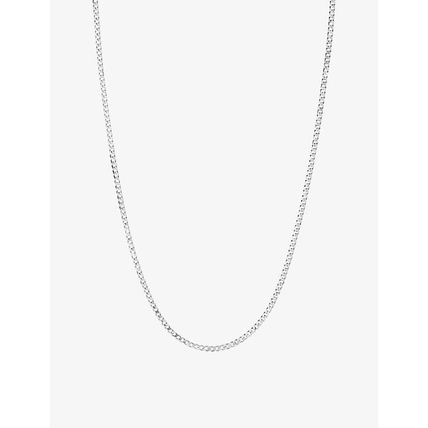 Maria Black Saffi rhodium-plated sterling-silver necklace