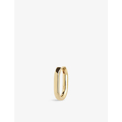 Maria Black Slick 22ct yellow gold-plated sterling-silver single huggie hoop earring