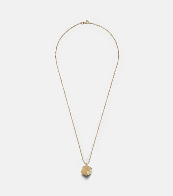 Marie Lichtenberg Spiga 18kt gold necklace with diamonds