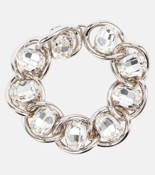 Marni Crystal-embellished chain bracelet