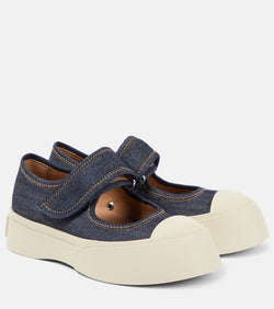 Marni Denim Mary Jane flats