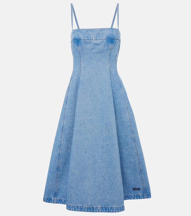 Marni Denim midi dress