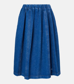 Marni Denim midi skirt