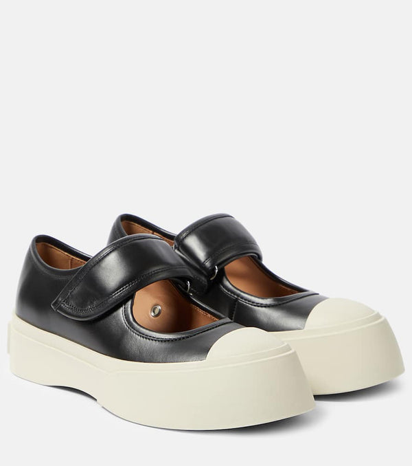 Marni Leather Mary Jane sneakers