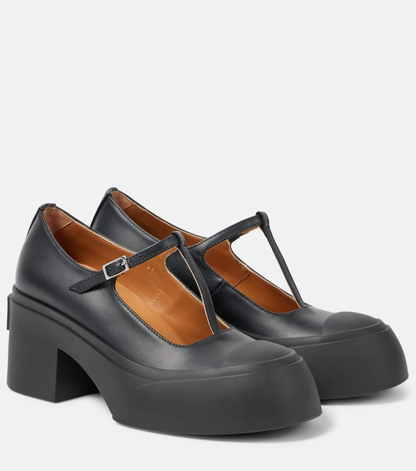 Marni Pablo leather Mary Jane pumps