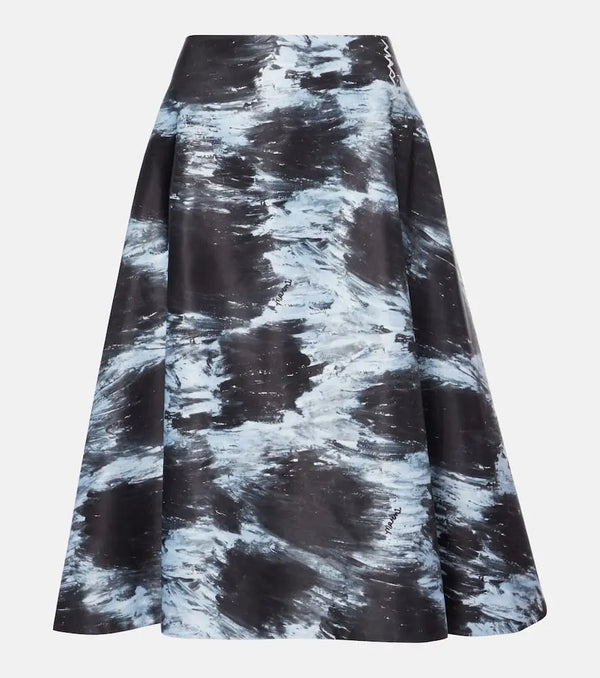 Marni Printed midi skirt