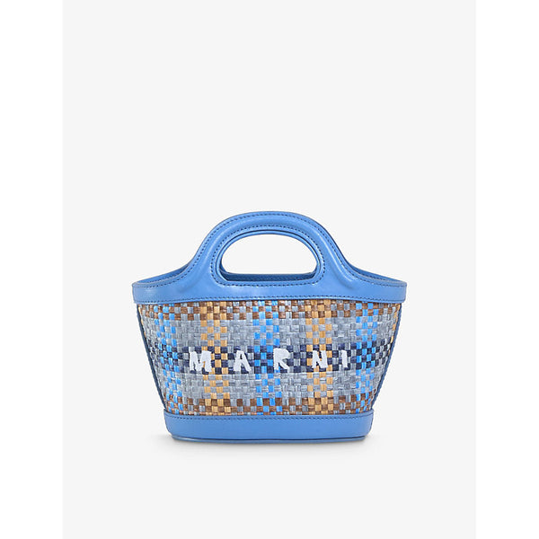 Marni Tropicalia micro woven cross-body bag | LYBSTORE