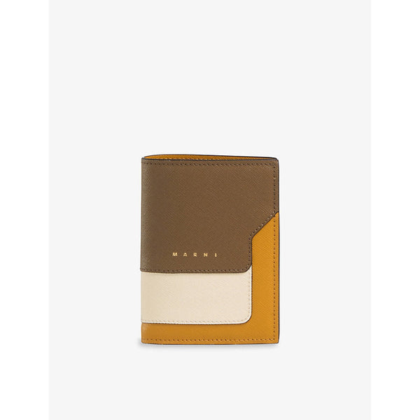 Marni Vanitosi logo-embossed leather wallet | LYBSTORE