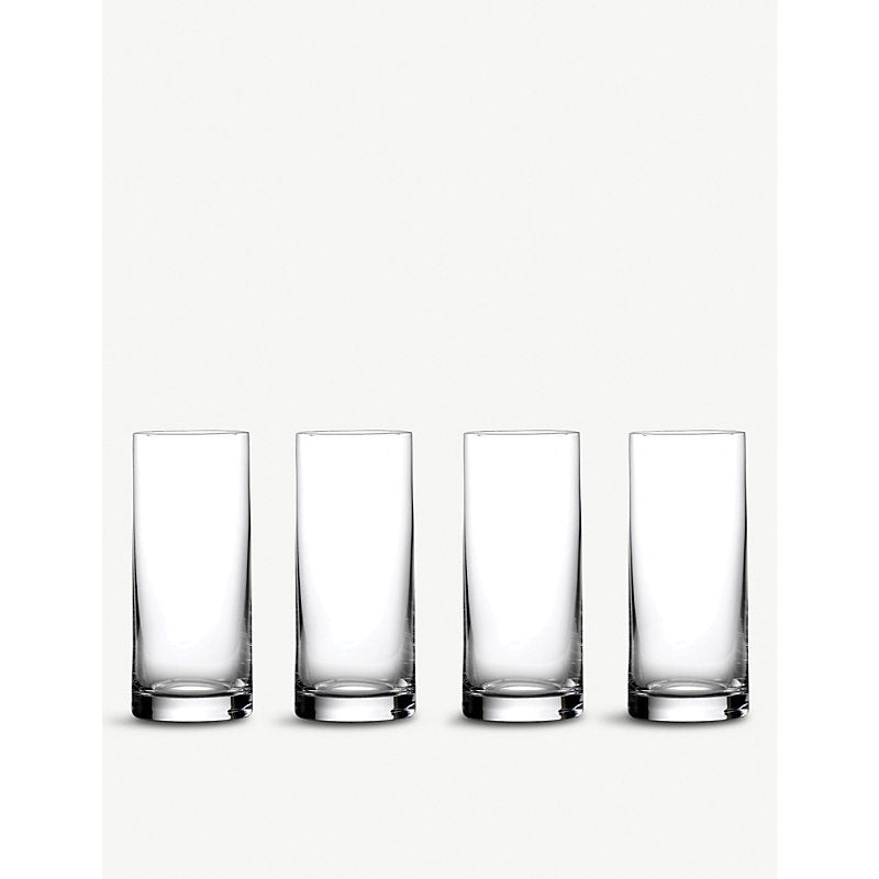 Marquis Moments crystal-glass highball glasses set of four