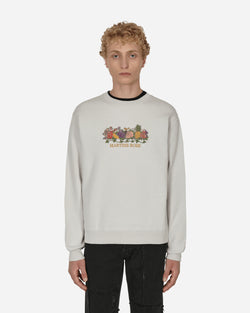 Martine Rose Classic Embroidered Crewneck Sweatshirt Grey