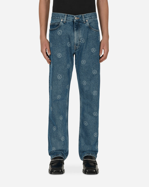 Martine Rose Relaxed Fit Jeans Blue