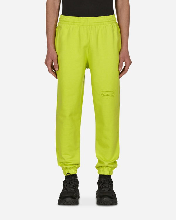 Martine Rose Slim Track Pants Green