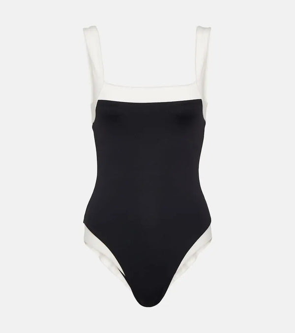 Marysia Bianco Maillot square neck swimsuit