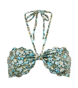 Marysia Chesapeake floral bikini top | LYBSTORE