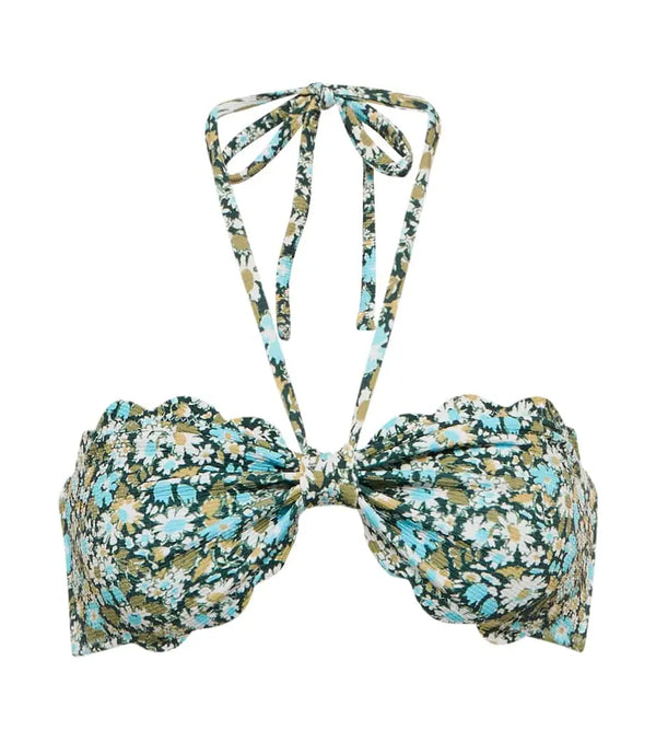 Marysia Chesapeake floral bikini top | LYBSTORE