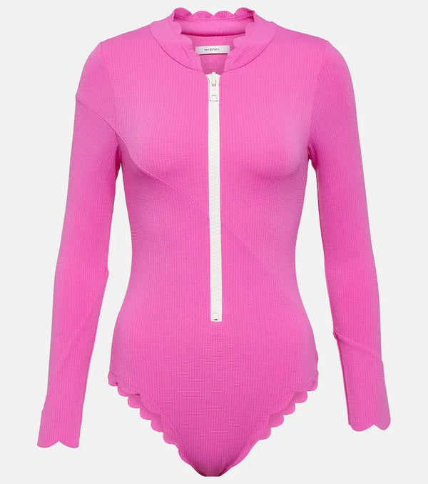 Marysia North Sea rashguard swimsuit | LYBSTORE