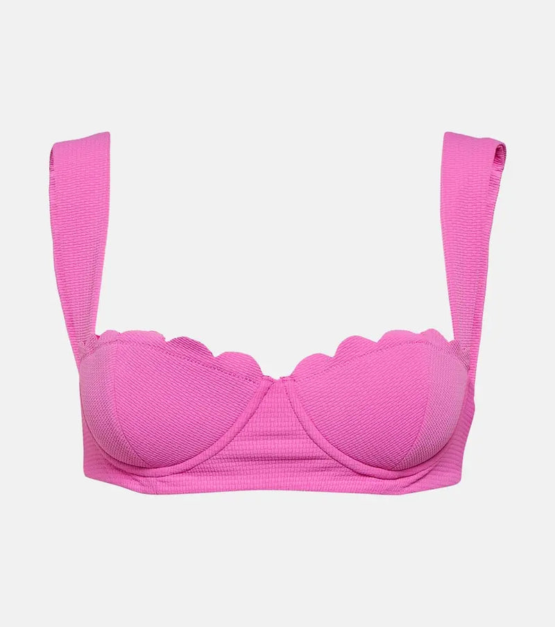 Marysia North scalloped bikini top | LYBSTORE