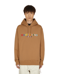 Mastermind World Logo Hooded Sweatshirt Brown