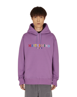 Mastermind World Logo Hooded Sweatshirt Purple