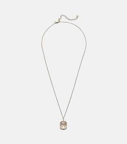 Mateo 14kt gold necklace with quartz and diamonds