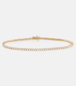 Mateo 14kt gold tennis bracelet with diamonds