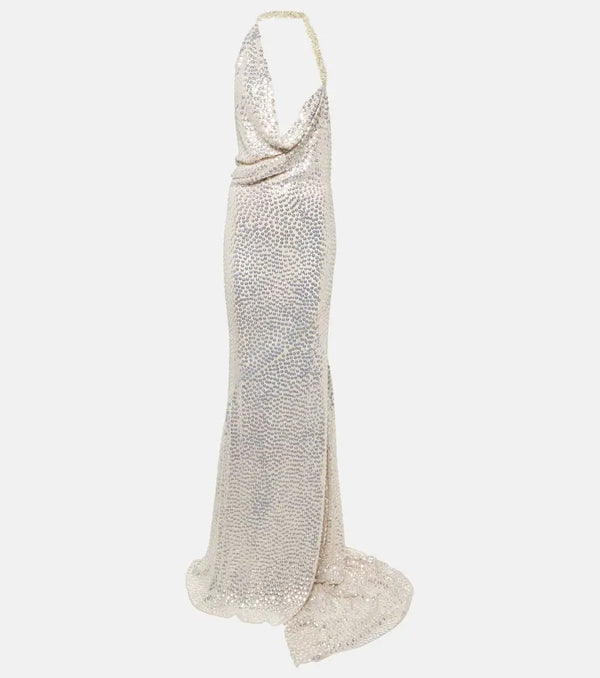 Maticevski Desires crystal-embellished silk gown | LYBSTORE