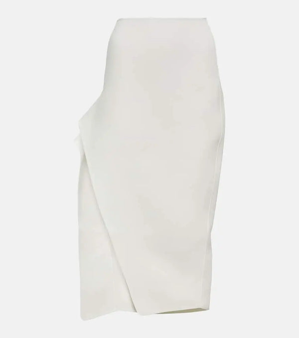 Maticevski Narrate side-slit crêpe pencil skirt | LYBSTORE