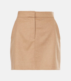 Max Mara Ancella camel hair miniskirt