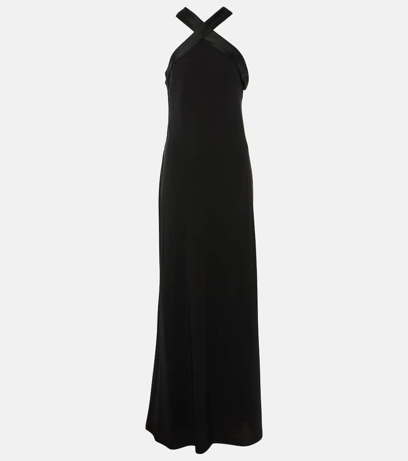 Max Mara Anta halterneck gown