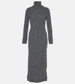 Max Mara Arte wool and cashmere maxi dress