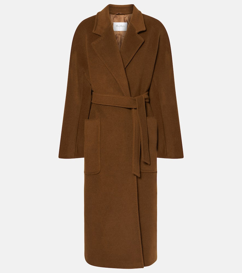 Max Mara Attuale1234 camel hair wrap coat