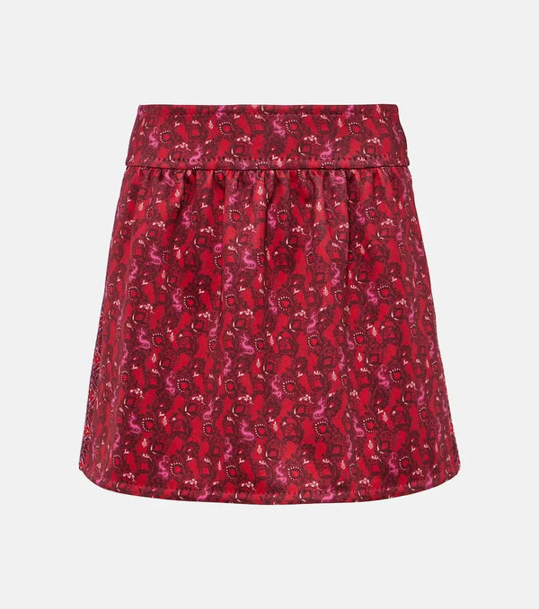 Max Mara Balocco embellished floral midi skirt | LYBSTORE