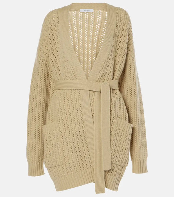 Max Mara Balzac wool and cashmere cardigan | LYBSTORE