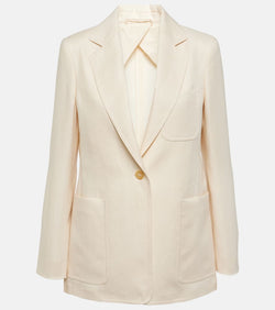 Max Mara Boemia linen twill blazer