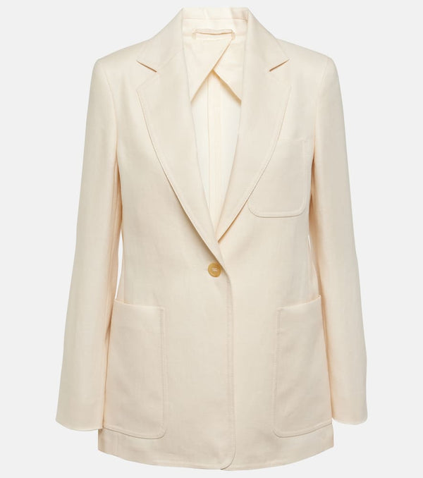 Max Mara Boemia linen twill blazer