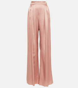 Max Mara Bridal Uncino pleated wide-leg pants | LYBSTORE