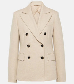 Max Mara Calata cashmere and wool blazer | LYBSTORE