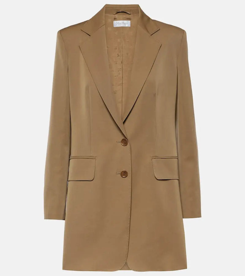 Max Mara Caprile wool and mohair blazer | LYBSTORE