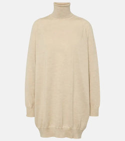 Max Mara Casha turtleneck cashmere minidress | LYBSTORE