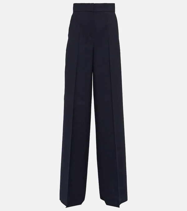 Max Mara Cervo wool-blend wide-leg pants | LYBSTORE