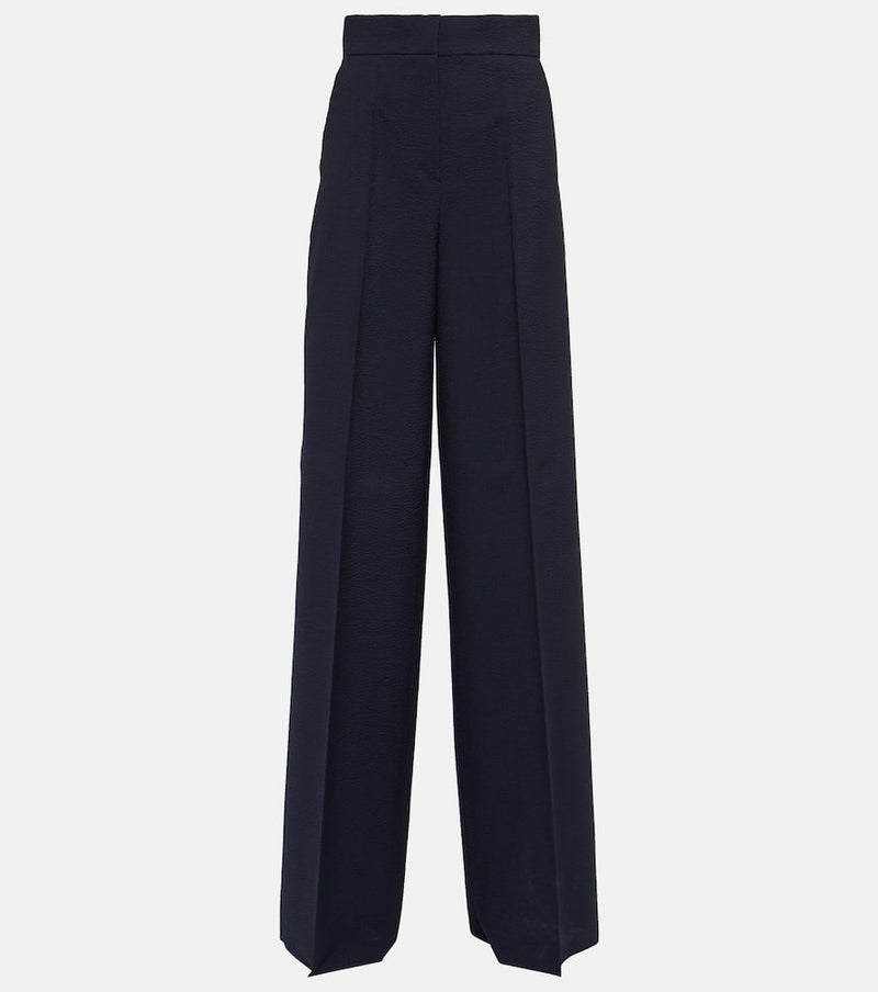 Max Mara Cervo wool-blend wide-leg pants | LYBSTORE