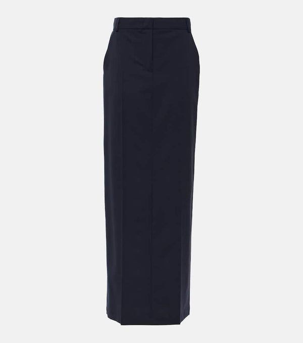 Max Mara Circeo wool maxi skirt