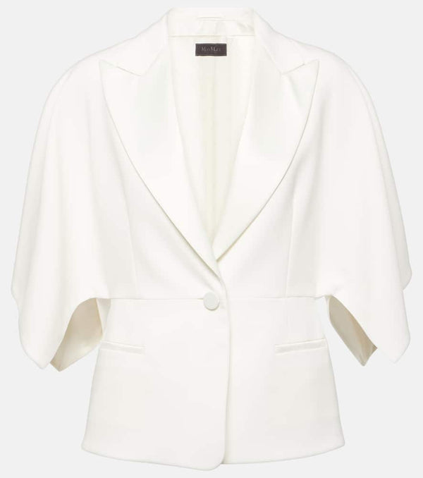 Max Mara Curacao cady tuxedo jacket