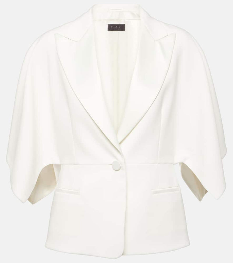 Max Mara Curacao cady tuxedo jacket