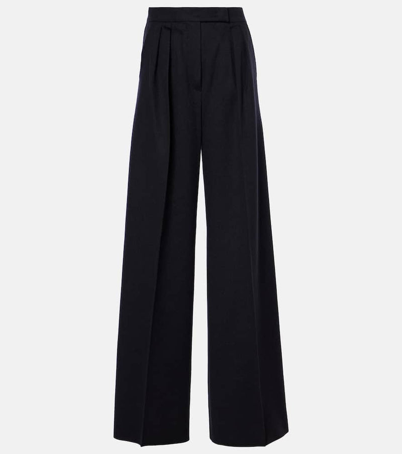 Max Mara Fagus high-rise wool wide-leg pants