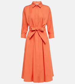 Max Mara Flavio cotton poplin shirt dress | LYBSTORE