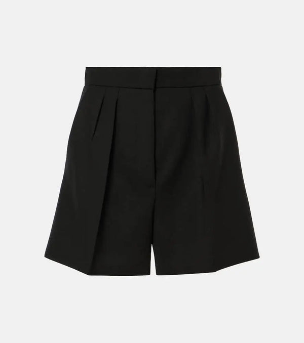 Max Mara Giugno wool-blend shorts | LYBSTORE