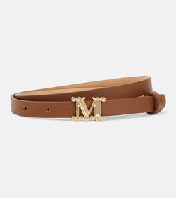 Max Mara Graziata leather belt | LYBSTORE